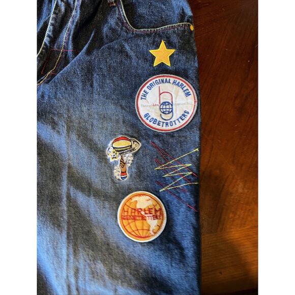 Vtg New Platinum Fubu Harlem Globetrotters Limited Edition Men's Jeans W40 L34